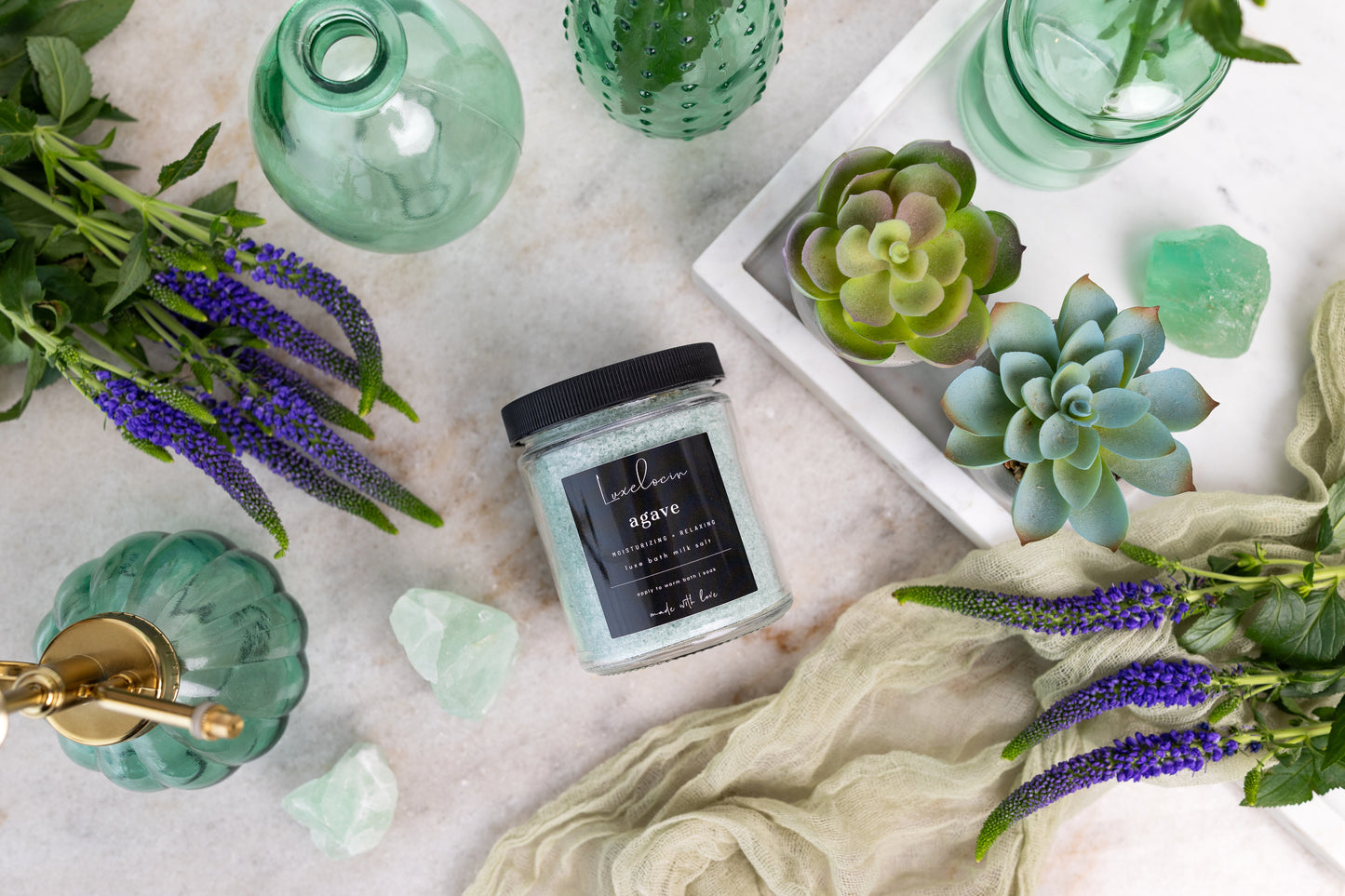 Agave Bath Milk Salt