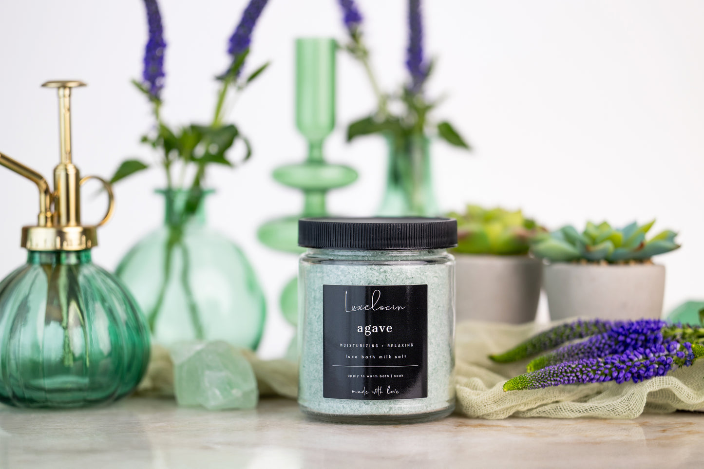 Agave Bath Milk Salt