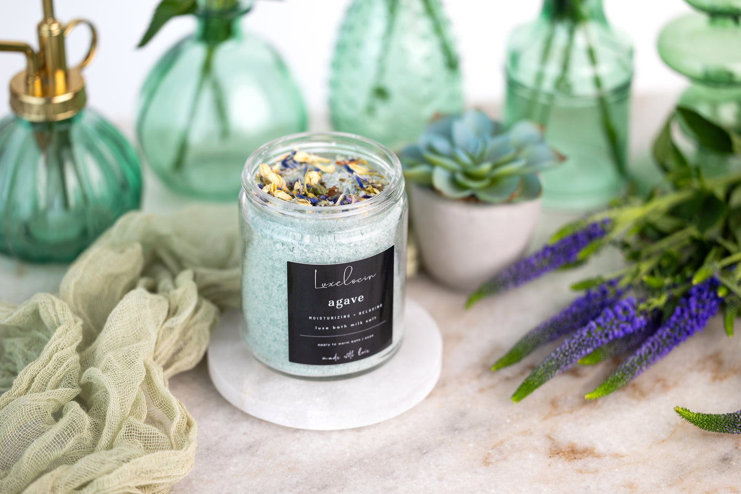 Agave Bath Milk Salt