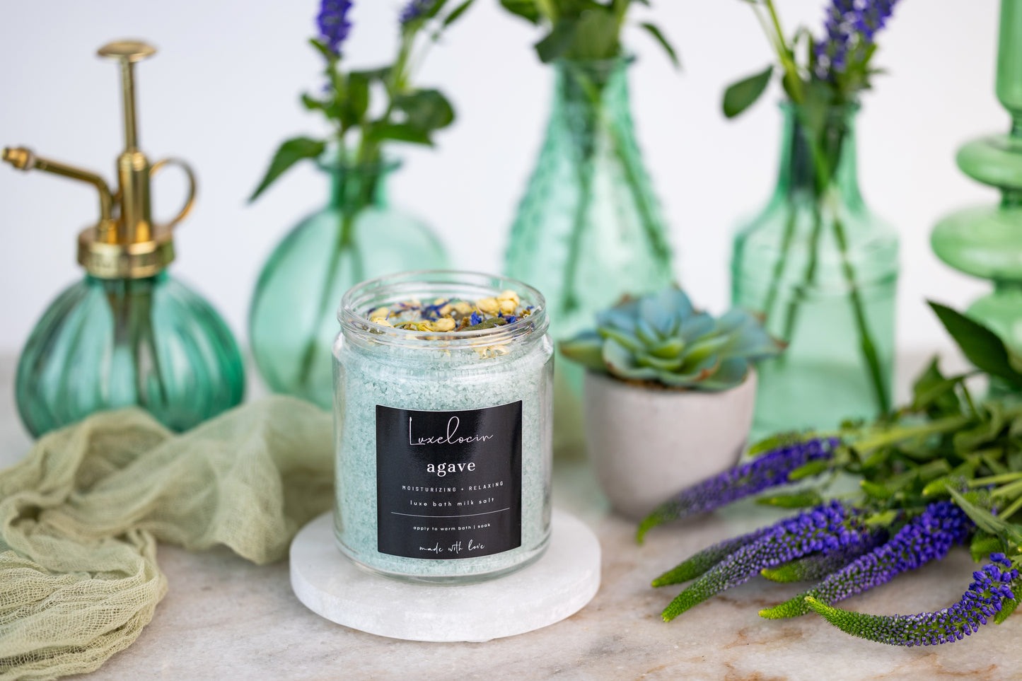 Agave Bath Milk Salt