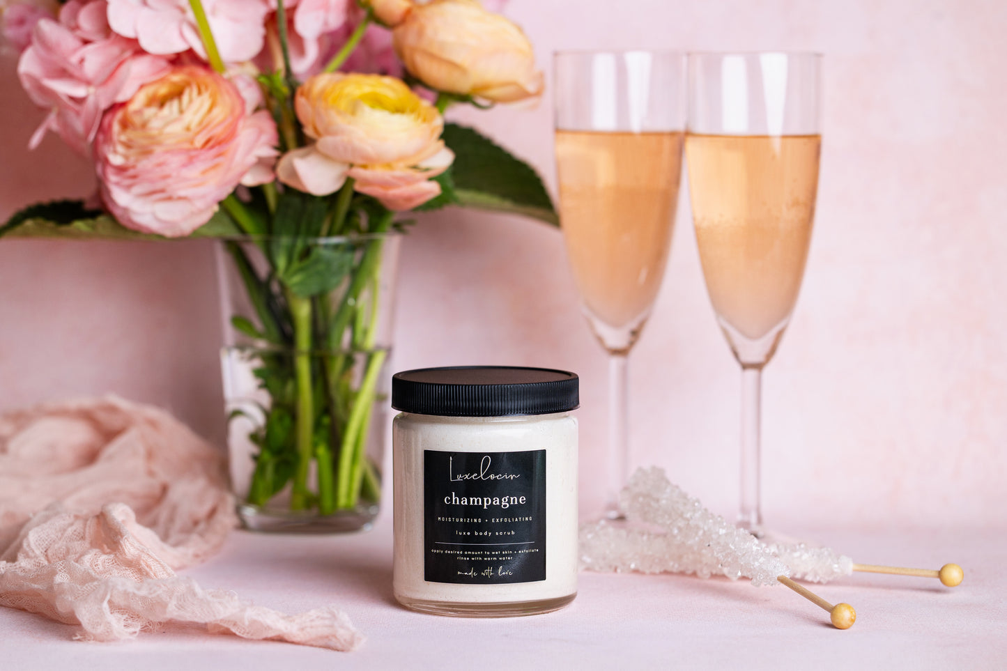 Champagne Body Scrub