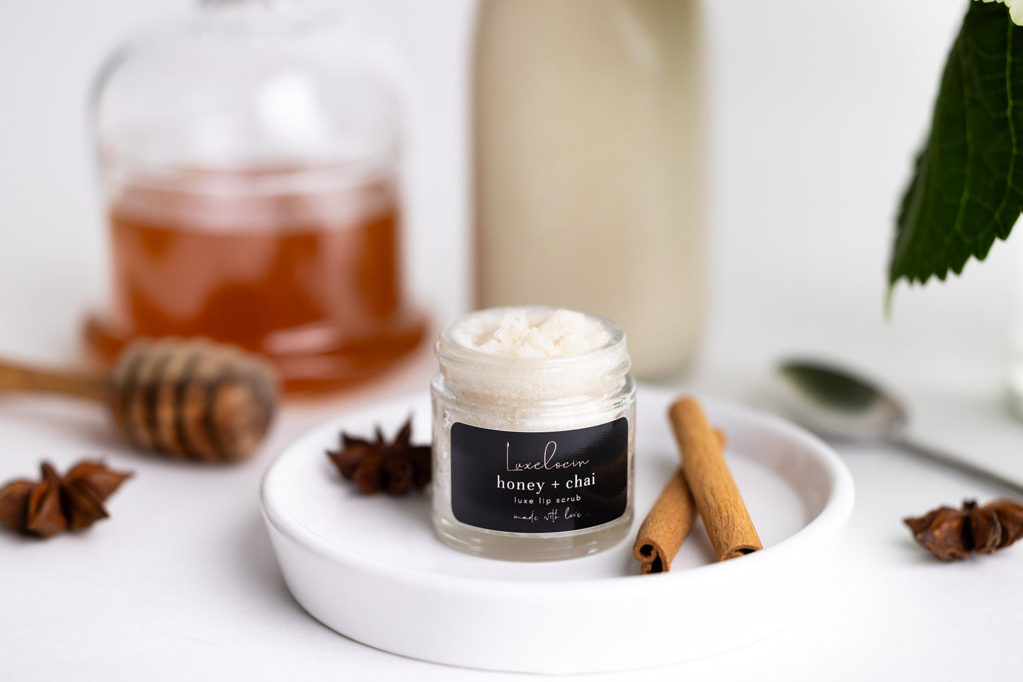 Honey + Chai Lip Scrub