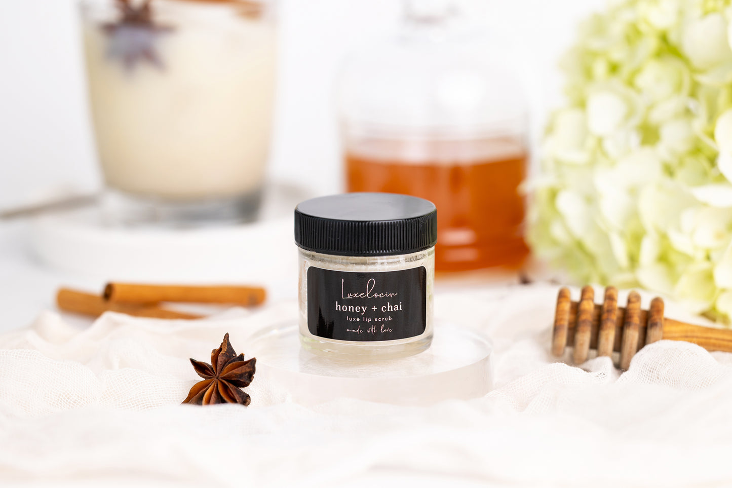 Honey + Chai Lip Scrub