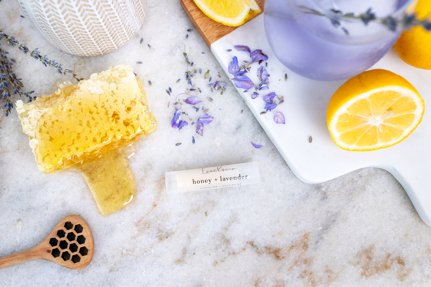 Honey + Lavender Lip Balm