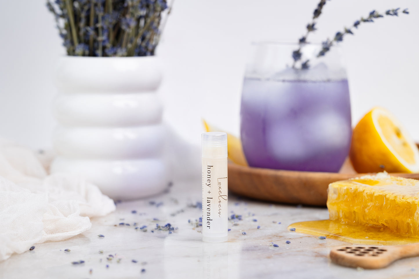 Honey + Lavender Lip Balm
