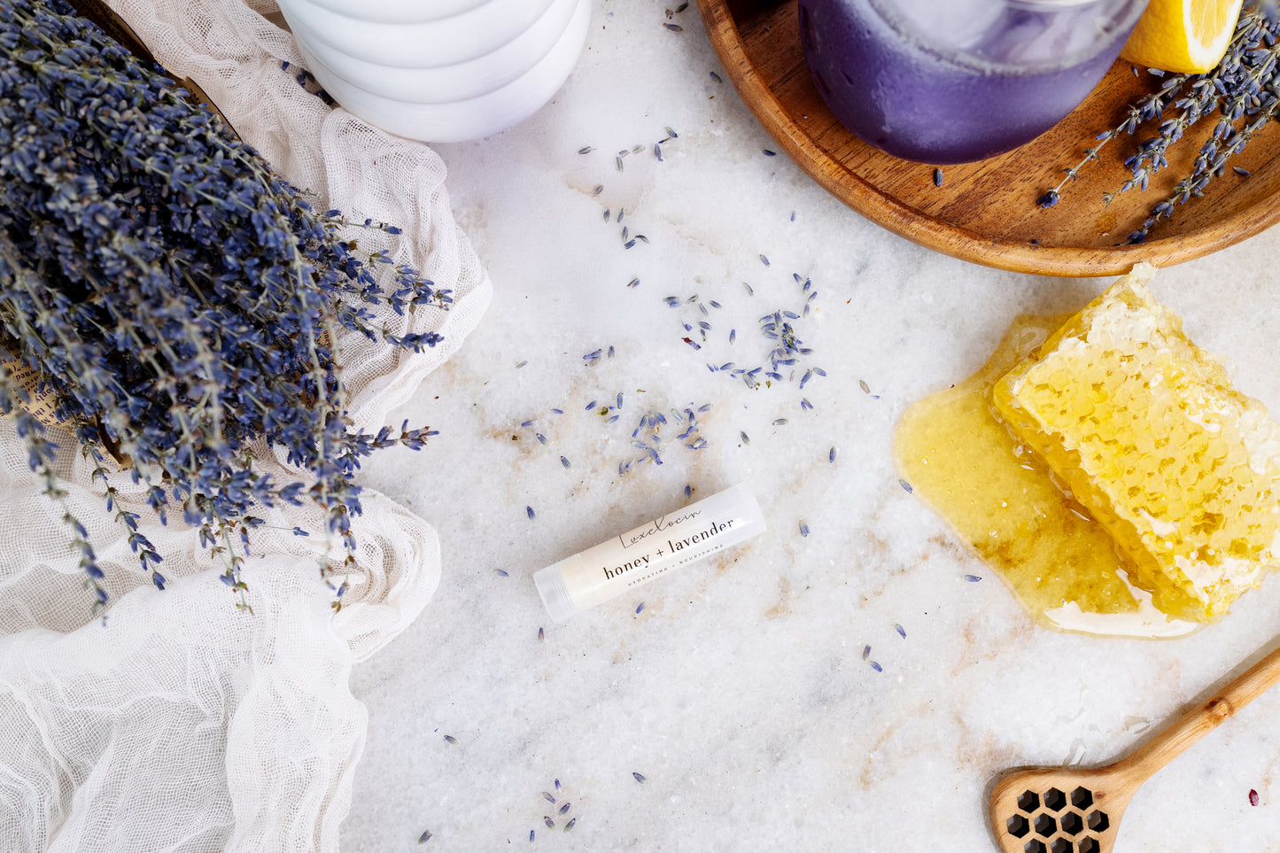 Honey + Lavender Lip Balm