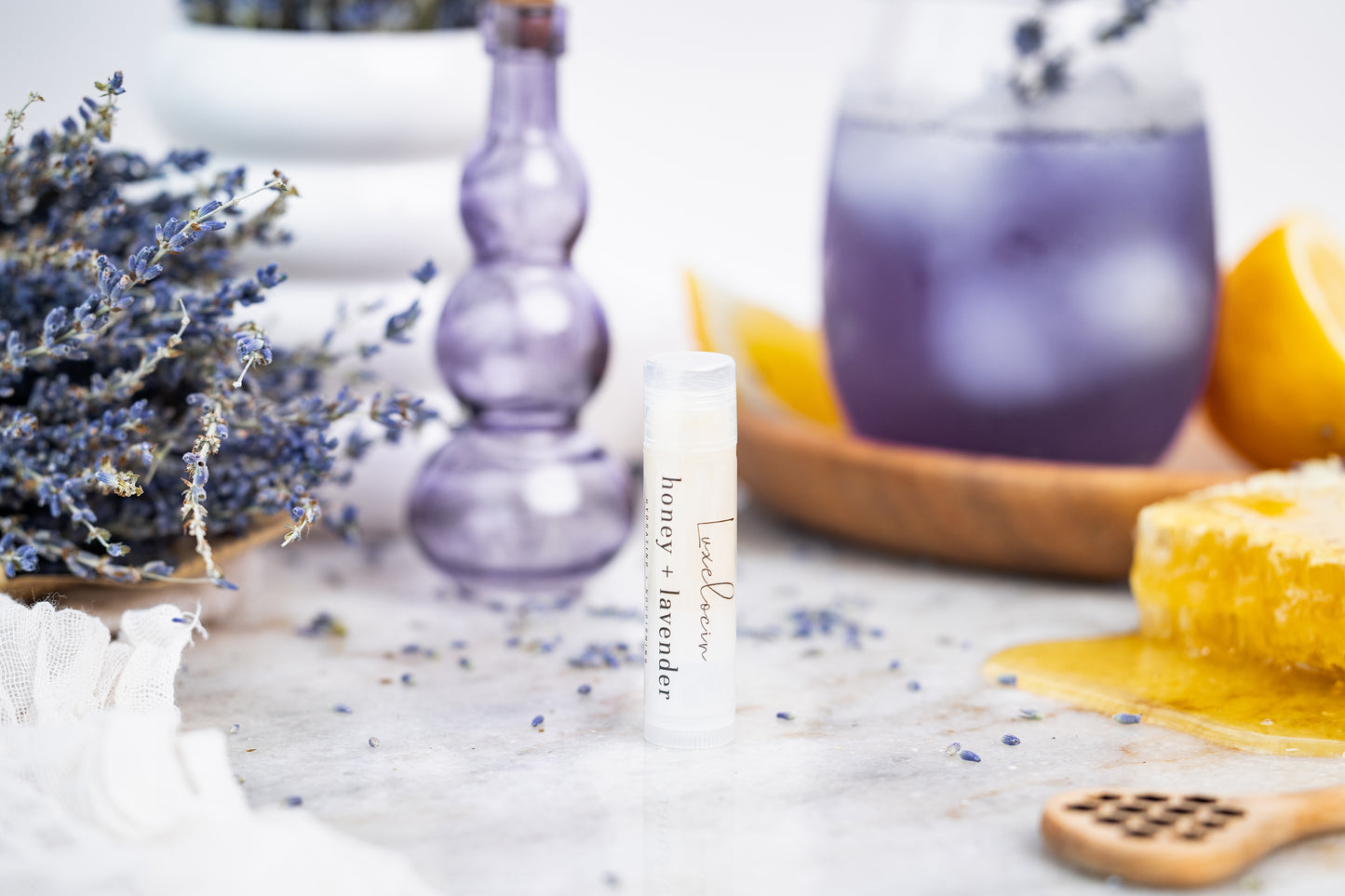 Honey + Lavender Lip Balm