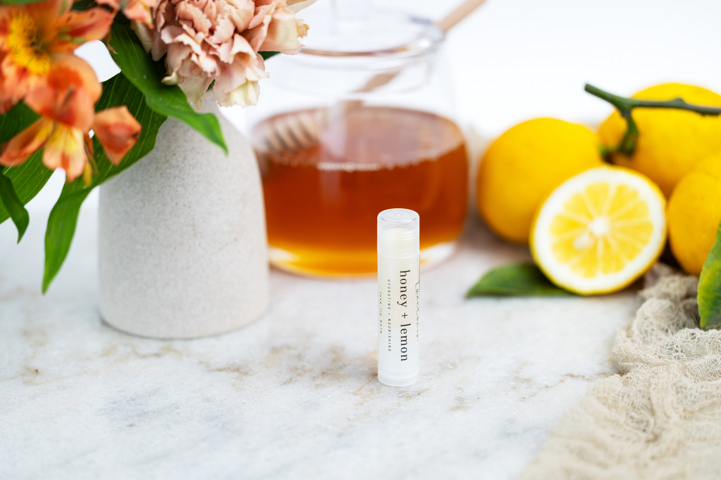 Honey + Lemon Lip Balm
