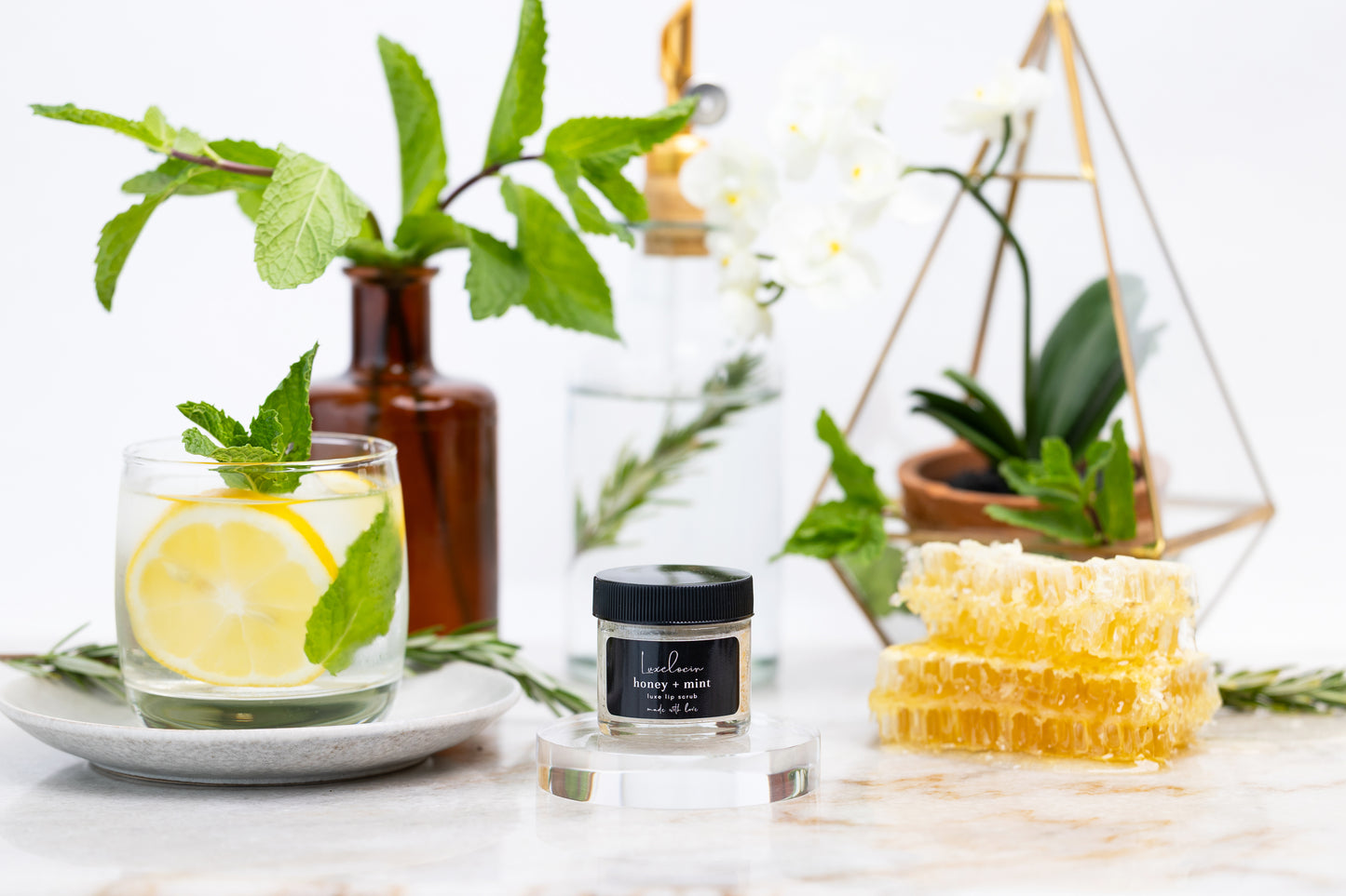 Honey + Mint Lip Scrub