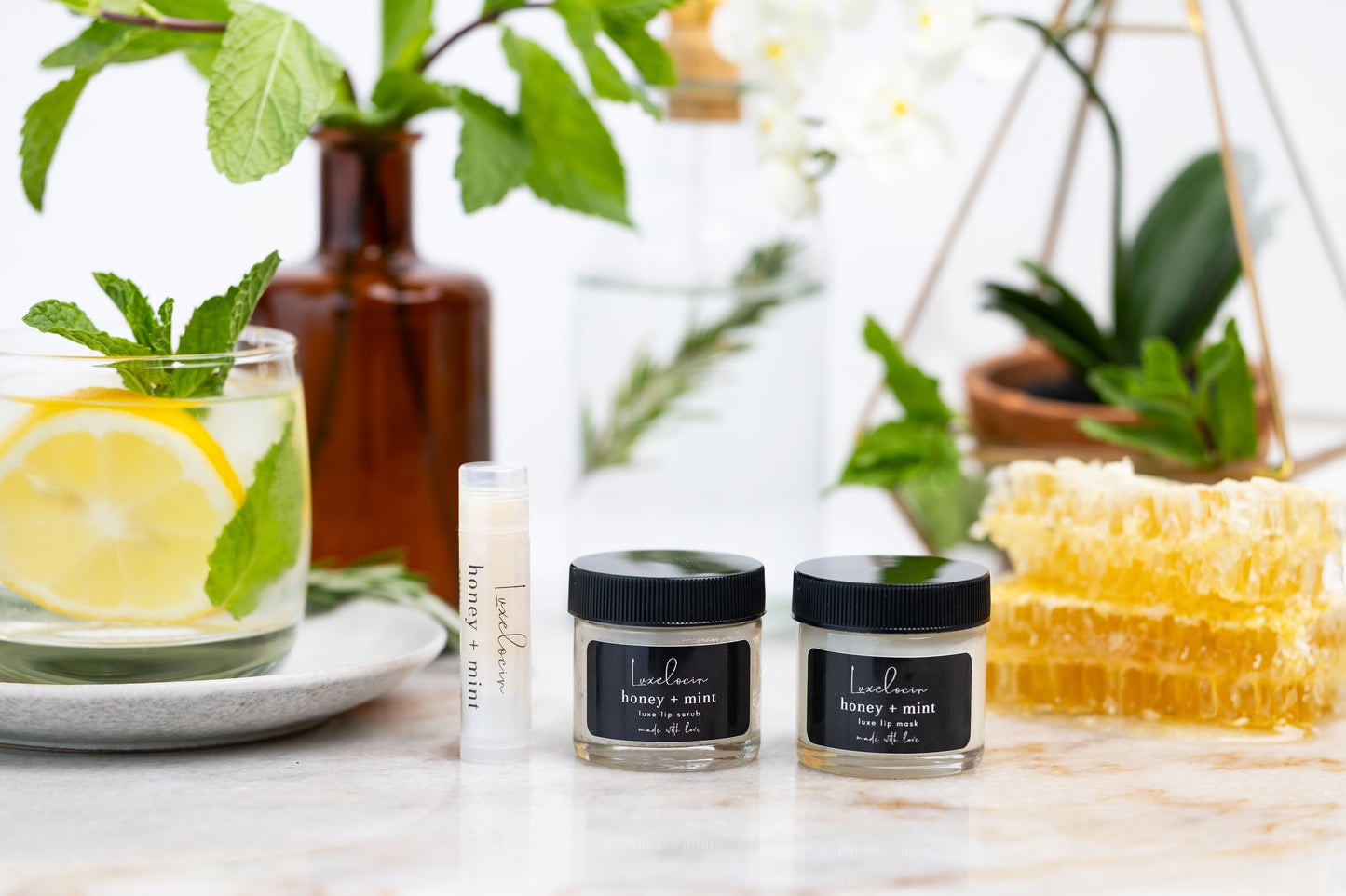Honey + Mint Lip Mask