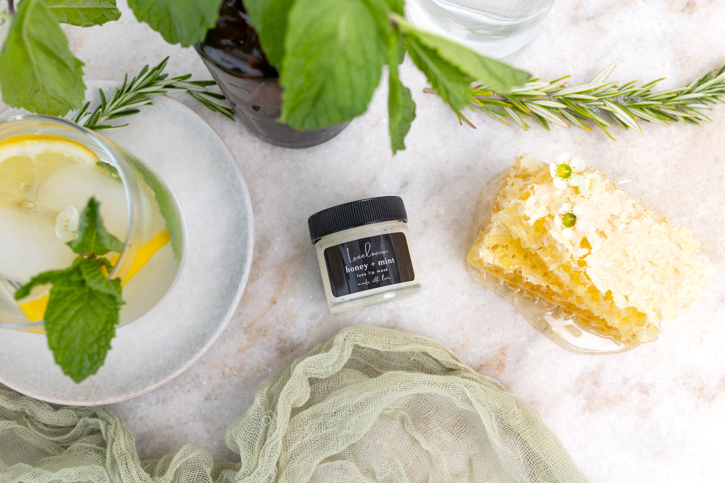 Honey + Mint Lip Mask