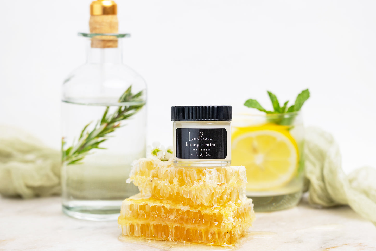 Honey + Mint Lip Mask