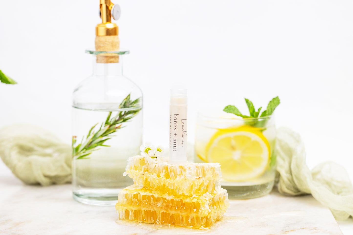 Honey + Mint Lip Balm