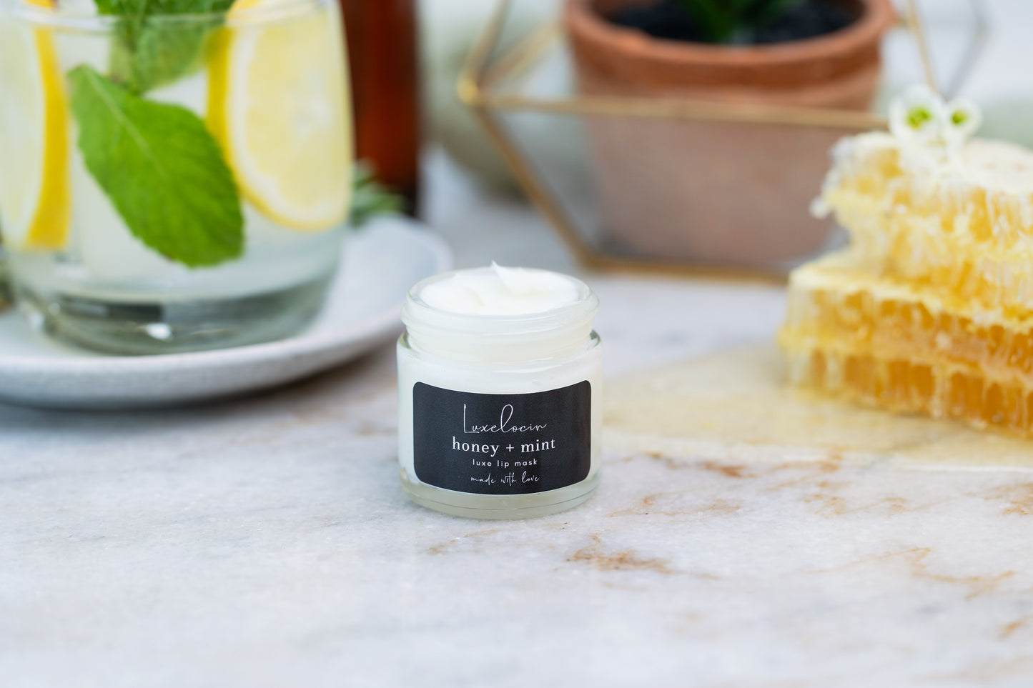 Honey + Mint Lip Mask
