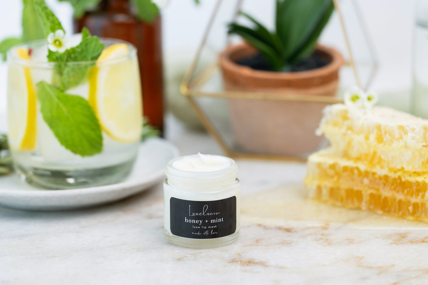 Honey + Mint Lip Mask