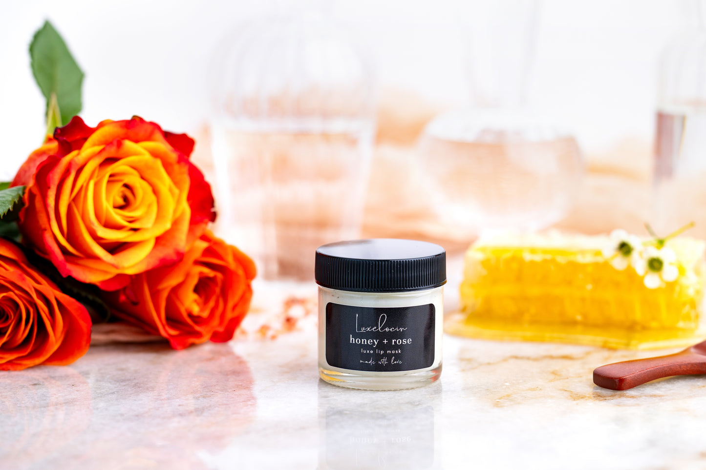 Honey + Rose Lip Mask