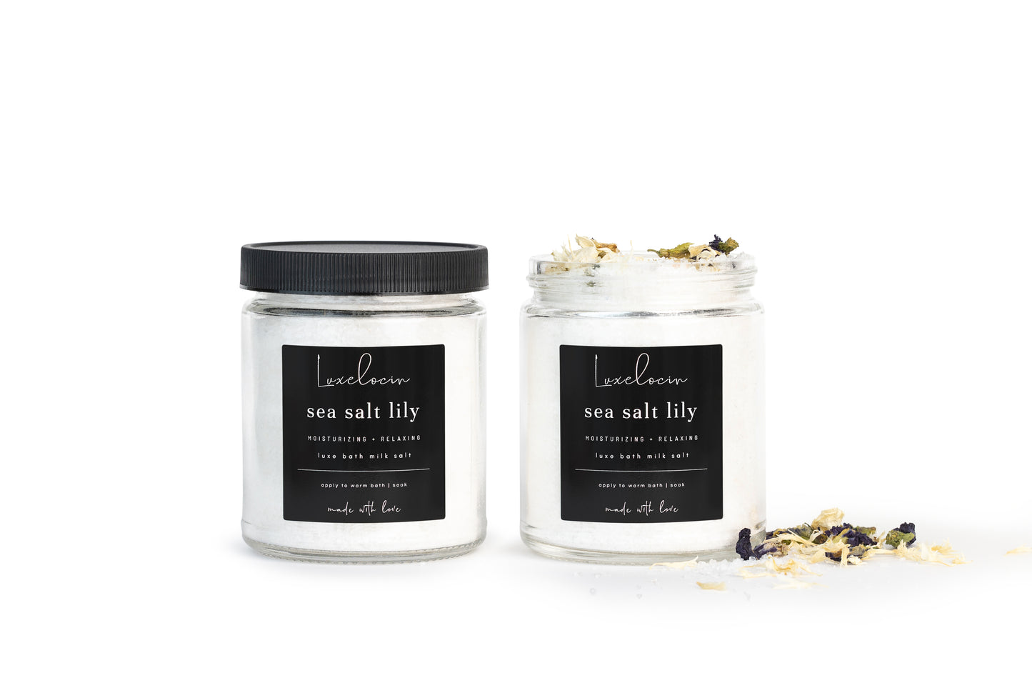Sea Salt Lily Bath Milk Salt