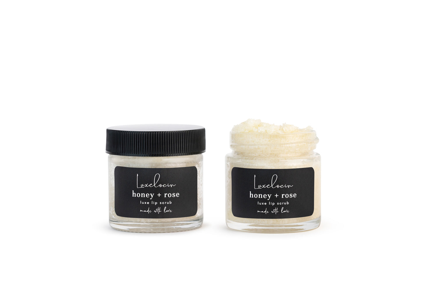 Honey + Rose Lip Scrub