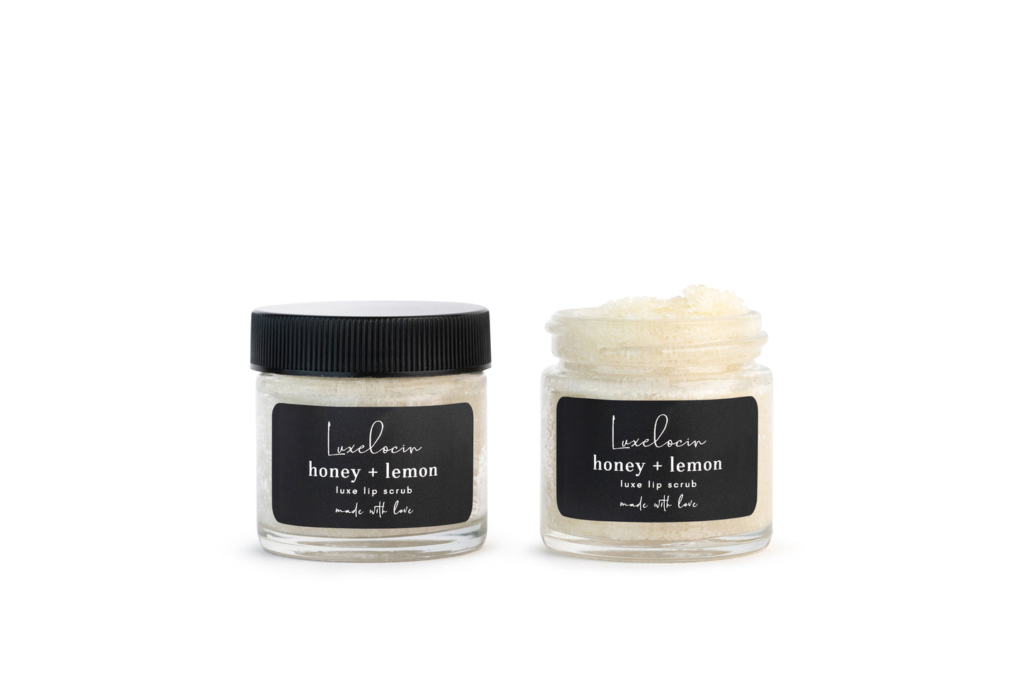 Honey + Lemon Lip Scrub