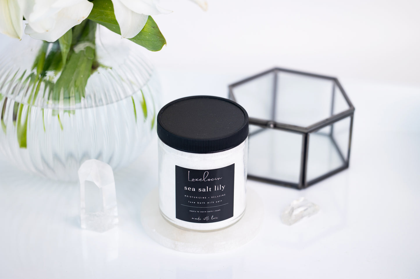 Sea Salt Lily Bath Milk Salt