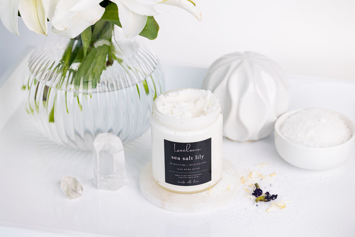 Sea Salt Lily Body Scrub