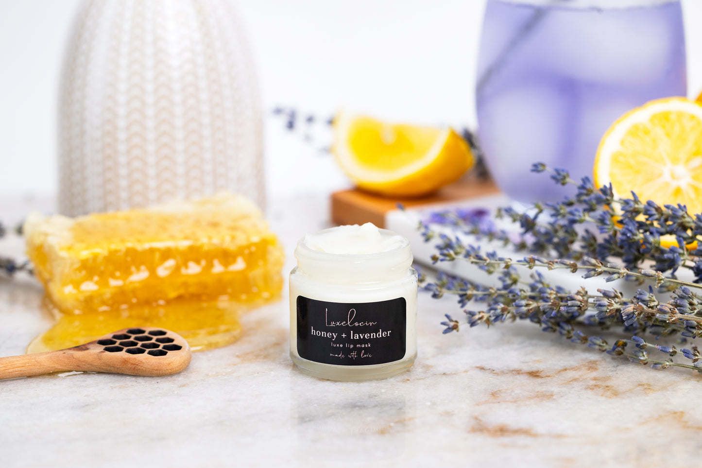 Honey + Lavender Lip Mask