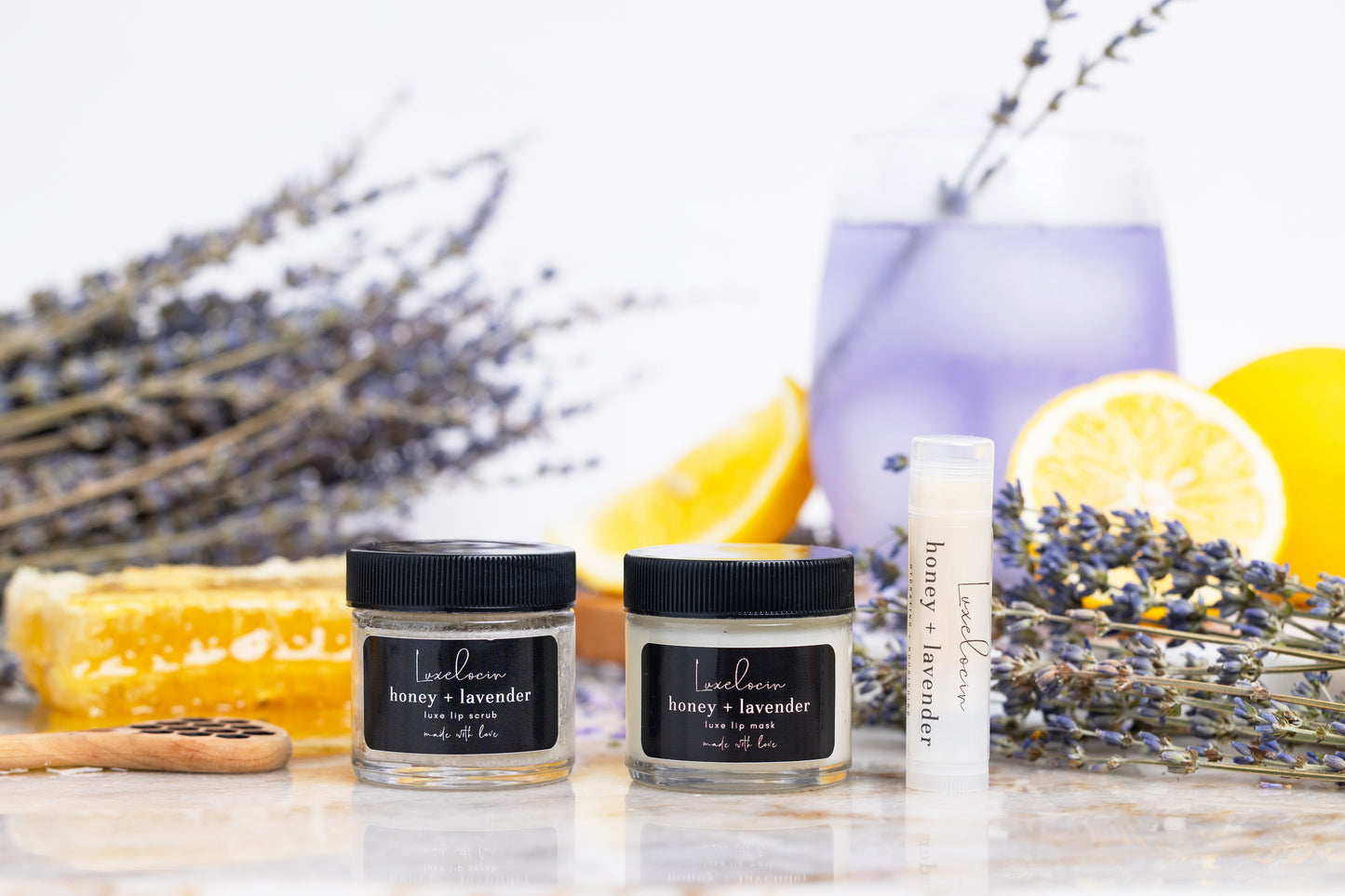 Honey + Lavender Lip Mask