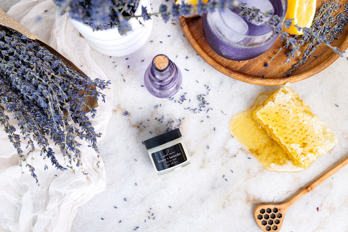 Honey + Lavender Lip Mask