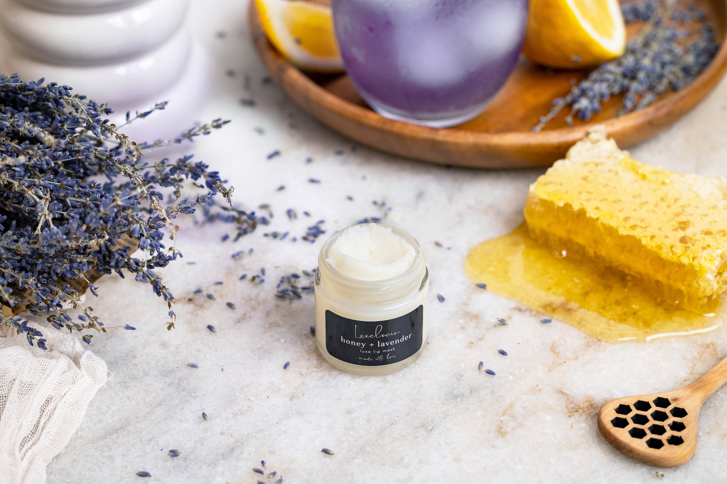 Honey + Lavender Lip Mask