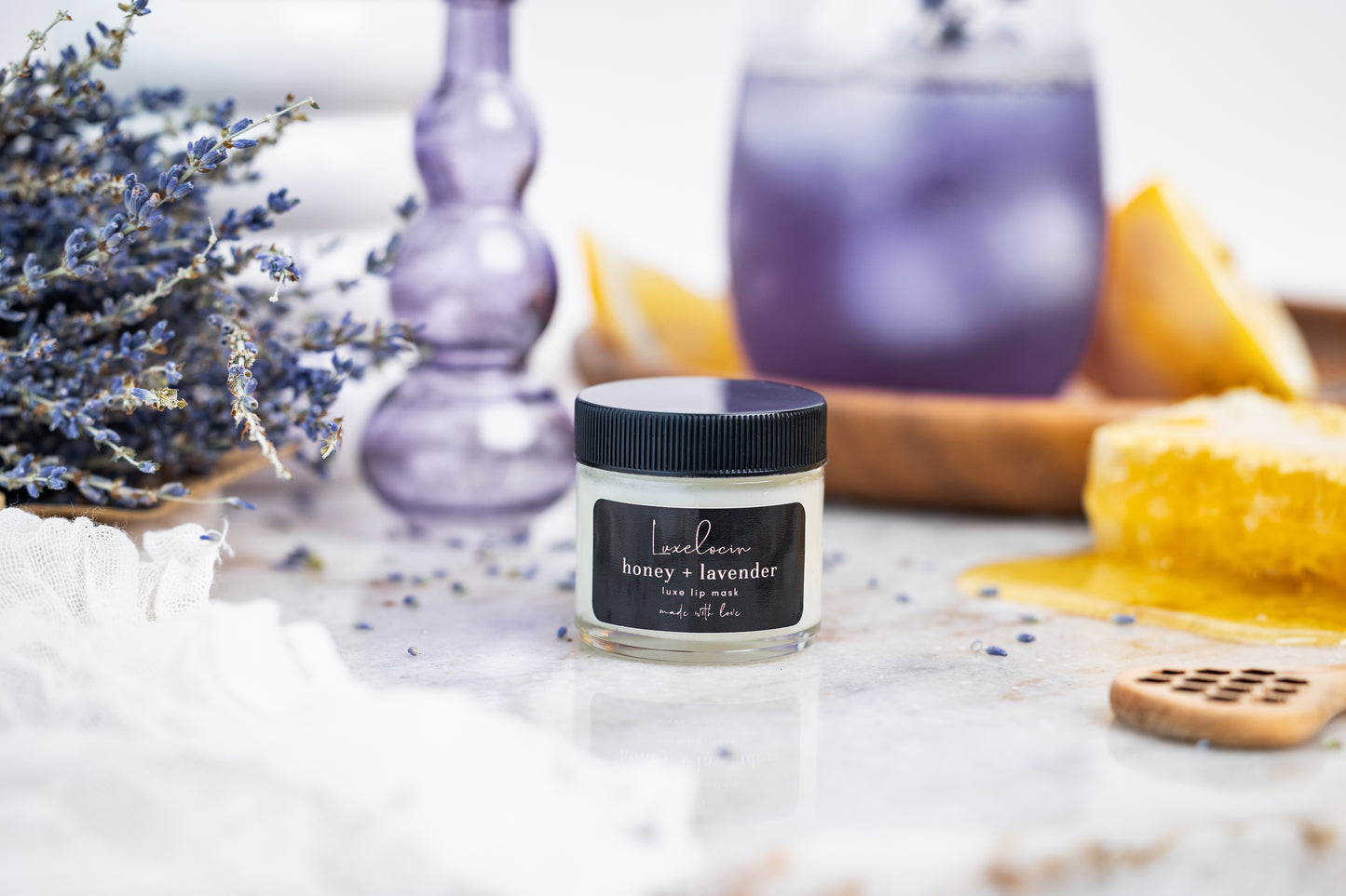 Honey + Lavender Lip Mask