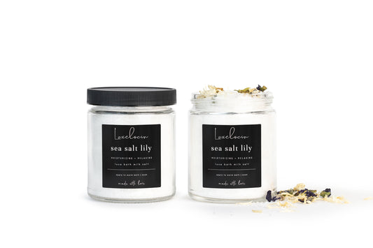 Sea Salt Lily Bath Milk Salt