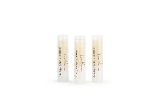 Honey + Strawberry Lip Balm